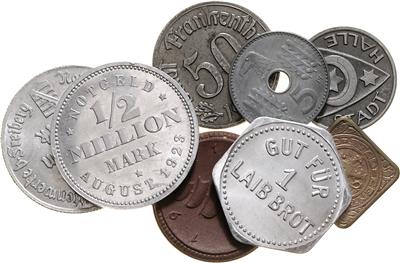 Deutschland - Coins, medals and paper money