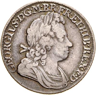 George I. 1714-1727 - Mince a medaile
