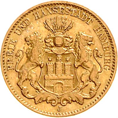 Hamburg, GOLD - Monete, medaglie e carta moneta