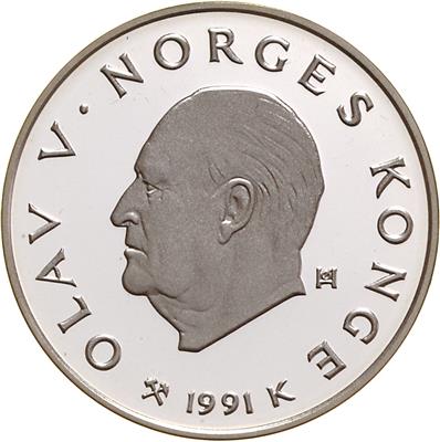 Harald V. 1991- - Coins, medals and paper money