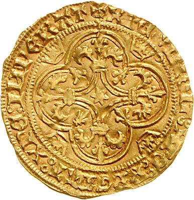 Karl VI. 1380-1422, GOLD - Münzen, Medaillen und Papiergeld