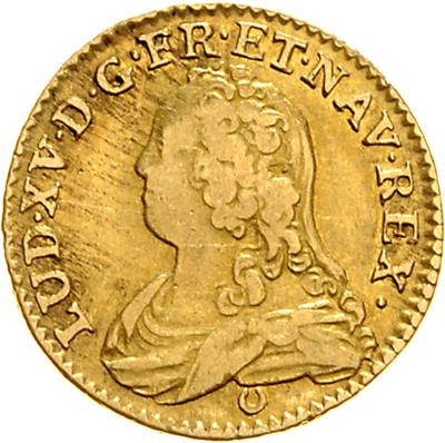 Ludwig XV. 1715-1774 GOLD - Monete, medaglie e carta moneta