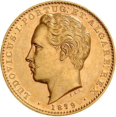 Luis I. 1861-1889, GOLD - Mince a medaile