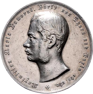 Maximilian Fürst von Thurn und Taxis 1862-1885 - Münzen, Medaillen und Papiergeld