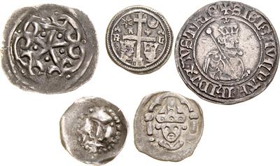 Mittelalter Europa - Mince a medaile