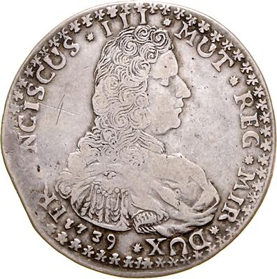 Modena, Francesco III. d'Este 1737-1780 - Monete, medaglie e carta moneta