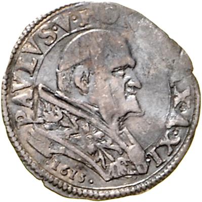 Paul V. 1605-1621 - Monete, medaglie e carta moneta