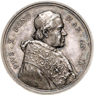 Pius X. 1903-1914 - Münzen, Medaillen und Papiergeld