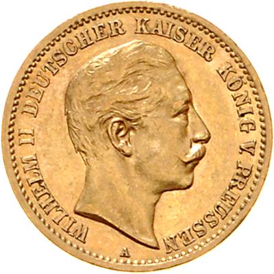 Preussen, GOLD - Monete, medaglie e carta moneta