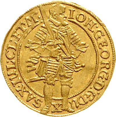 Sachsen, Johann Georg I. 1611-1656, GOLD - Monete, medaglie e carta moneta