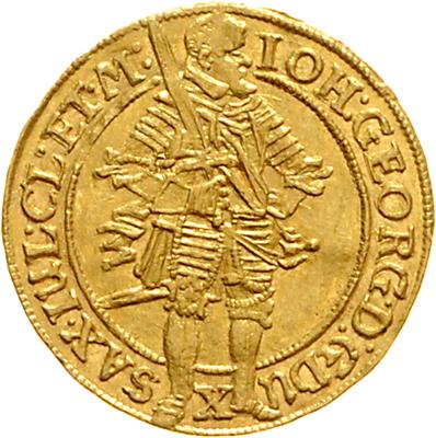 Sachsen, Johann Georg I. 1611-1656, GOLD - Münzen, Medaillen und Papiergeld