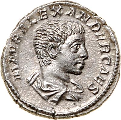 Severus Alexander als Caesar 221/222 - Mince a medaile