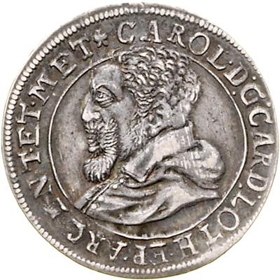 Strassburg Bistum, Karl II. von Lothringen 1593-1607 - Monete, medaglie e carta moneta