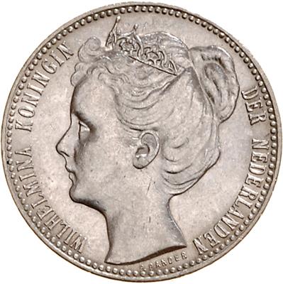 Wilhelmina 1890-1948 - Mince a medaile