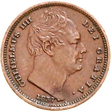 William IV. 1830-1837 - Münzen, Medaillen und Papiergeld