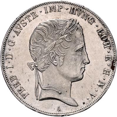 Ferdinand I. - Coins, medals and paper money