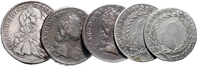 Franz I. Stefan - Monete, medaglie e carta moneta