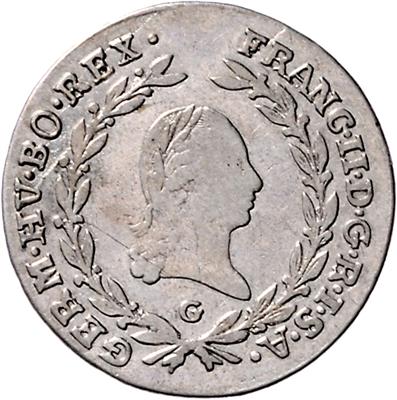 Franz II./I. - Coins, medals and paper money