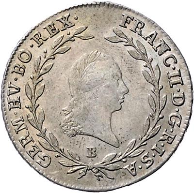 Franz II./ I. - Coins, medals and paper money