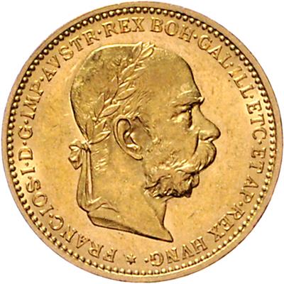 Franz Josef I. GOLD - Münzen, Medaillen und Papiergeld