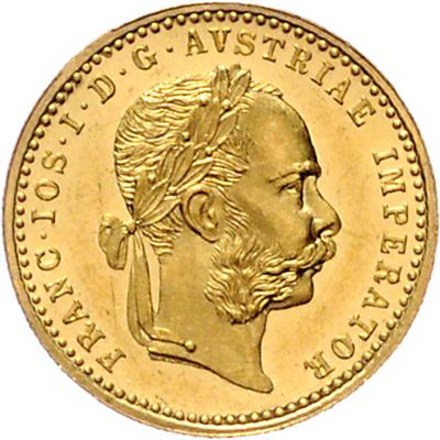 Franz Josef I. GOLD - Coins, medals and paper money