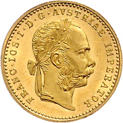 Franz Josef I. GOLD - Coins, medals and paper money