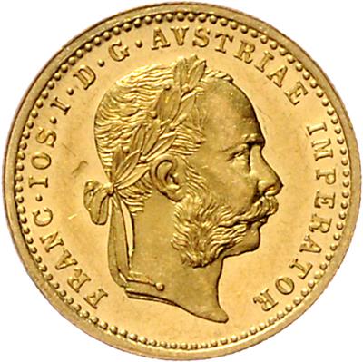 Franz Josef I. GOLD - Coins, medals and paper money