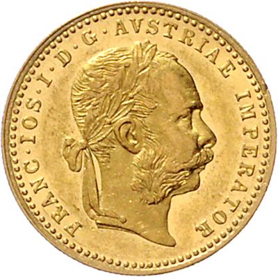 Franz Josef I. GOLD - Coins, medals and paper money