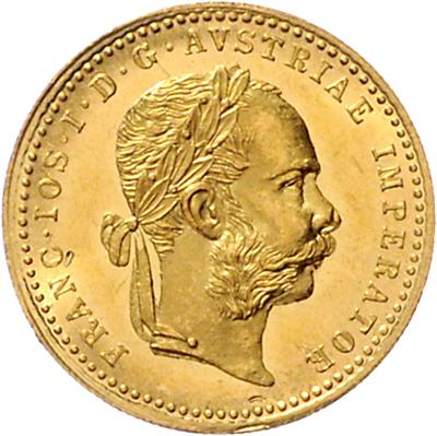 Franz Josef I. GOLD - Münzen, Medaillen und Papiergeld