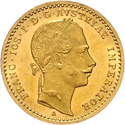 Franz Josef I. GOLD - Münzen, Medaillen und Papiergeld