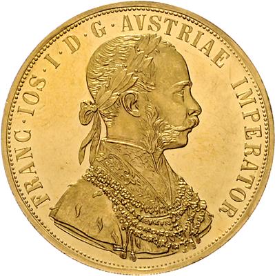 Franz Josef I. GOLD - Mince a medaile