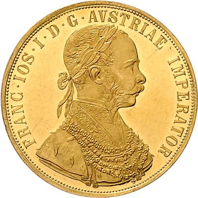 Franz Josef I. GOLD - Coins, medals and paper money