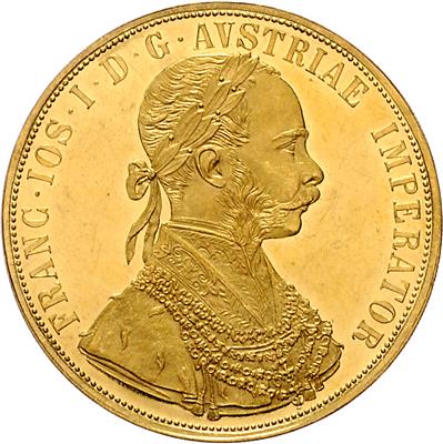 Franz Josef I. GOLD - Coins, medals and paper money