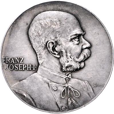 Kaiser Jubiläums- und 5. öst. Bundesschießen - Coins, medals and paper money