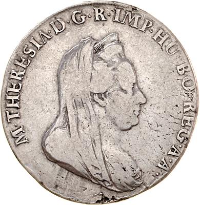 Maria Theresia - Münzen, Medaillen und Papiergeld