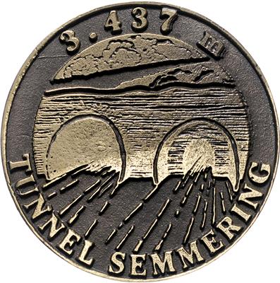 Thema Straßenbau/Tunnelbau - Coins, medals and paper money