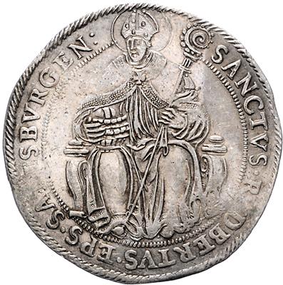 Wolf Dietrich von Raitenau - Monete, medaglie e carta moneta