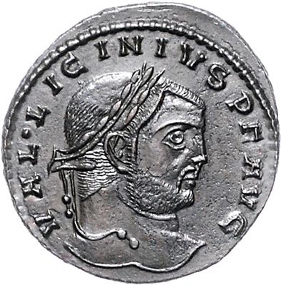 (5 versch. AE Folles) 1.) Diocletianus - Münzen, Medaillen und Papiergeld