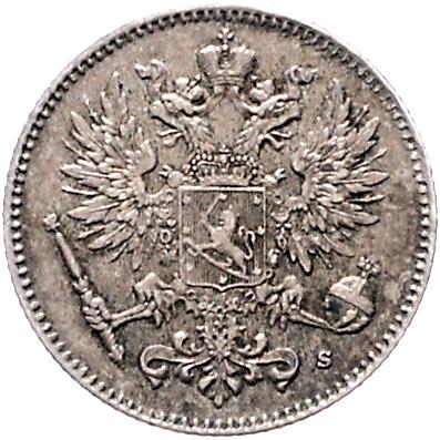 (9 Stk.) Alexander II. - Coins, medals and paper money