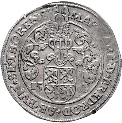 Abtei Thorn, Margaretha IV. von Brederode 1531-1577 - Mince a medaile
