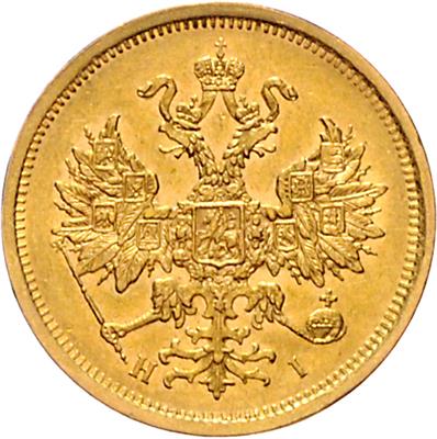 Alexander II. 1855-1881 GOLD - Mince a medaile