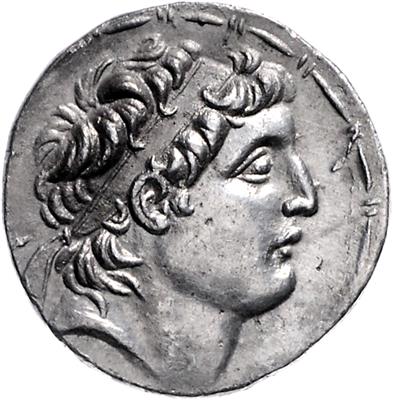 Antiochos VII. (138-129 v. C.) posthum - Mince a medaile