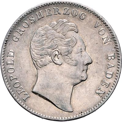 Baden, Leopold 1830-1852 - Mince a medaile