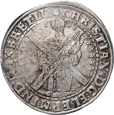 Braunschweig-Lüneburg-Celle, Bischof Christian von Minden 1611-1633 - Münzen, Medaillen und Papiergeld