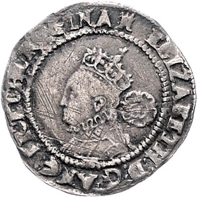 Elizabeth I. 1558-1603 - Monete, medaglie e carta moneta