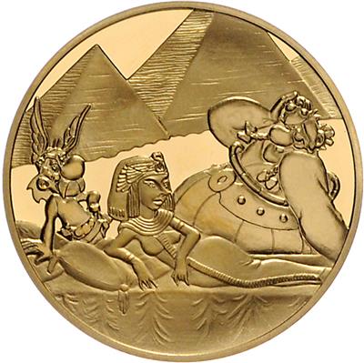 Fünfte Republik 1959- GOLD - Coins, medals and paper money