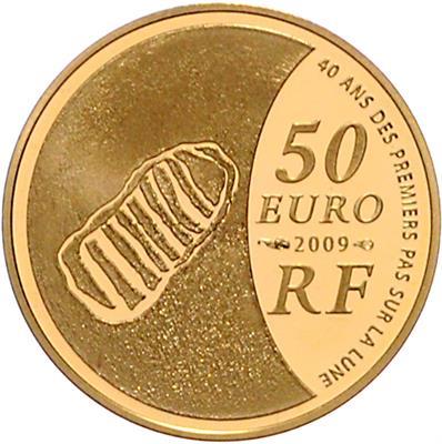 Fünfte Republik 1959- GOLD - Münzen, Medaillen und Papiergeld