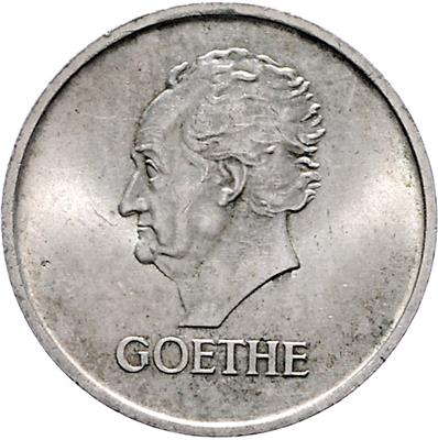 Goethes 100 Todestag - Coins, medals and paper money