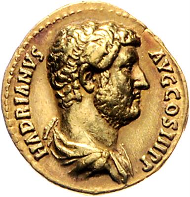 Hadrianus 117-138, GOLD - Coins, medals and paper money