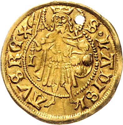 Matthias Corvinus 1458-1490, GOLD - Mince a medaile